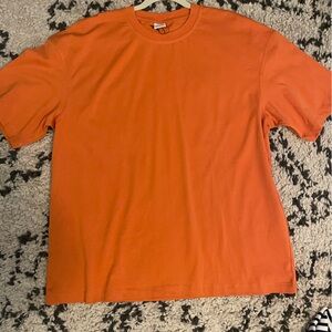 Orange Zara t-shirt